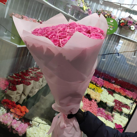 Розовые розы №160 - Фото 3