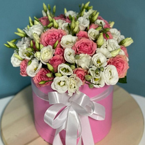 Цветы в коробке №732