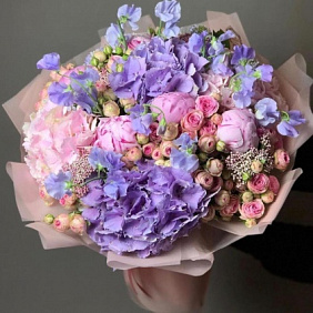 Букет цветов "Август" №2