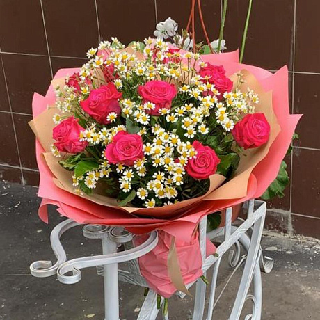 Букет цветов Летний бриз №160 - Фото 2