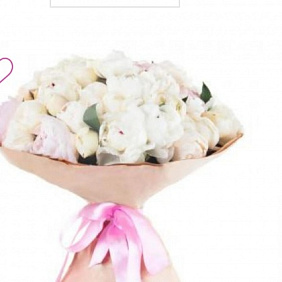 Букет "Пионы Сара Бернар" №168