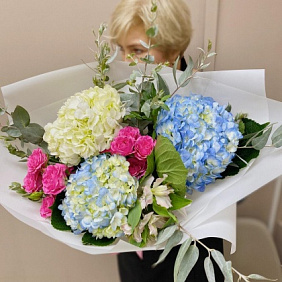 Гортензии в красках №161