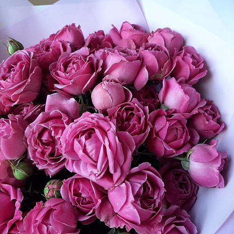 Букет цветов Сердце королевы - Фото 5