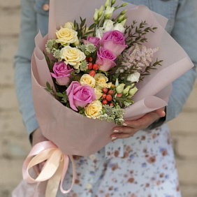 Букет цветов "Нежность" №283