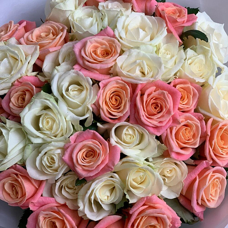 Микс садовых роз - Фото 6