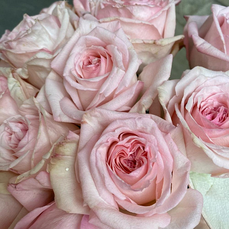 Букет цветов Цвет настроения розовый - Фото 5