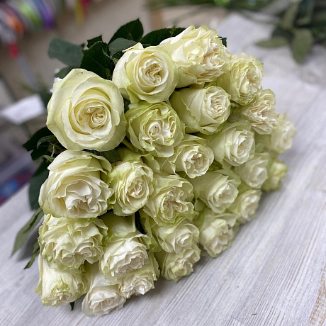 Букет из 25 эквадорских роз №160 - Фото 6