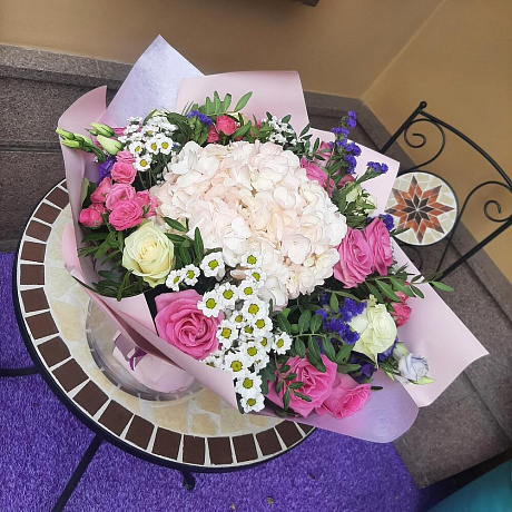 Букет цветов Римские каникулы - Фото 3