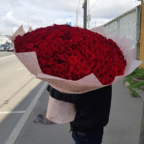 Огромный букет роз (80 см) 