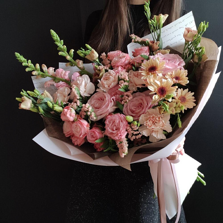 Букет цветов Шоколад с клубникой - Фото 2