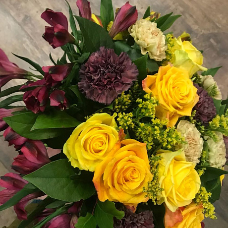 Букет цветов Яркость чувств - Фото 3