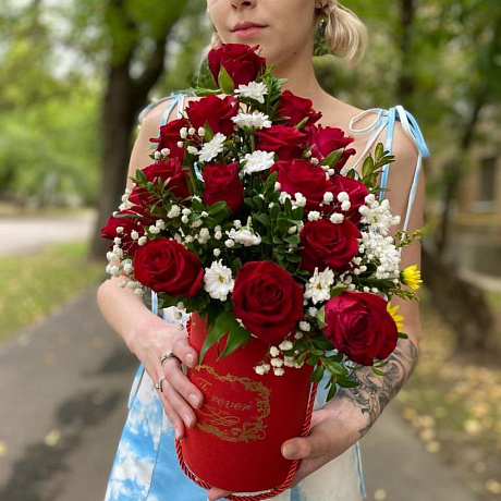 Композиция из цветов «Страсть» - Фото 2