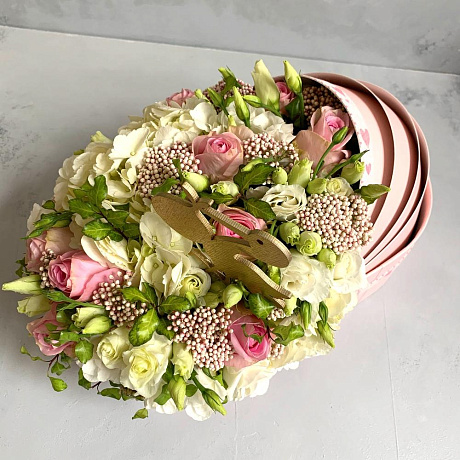 Букет цветов Ура девочка - Фото 4