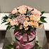 Цветы в коробке Нежные кустовые розы - Фото 6