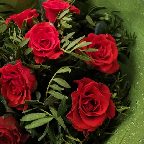 Букет с розами Bird - Фото 6