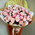Шикарный букет голландских кустовых роз - Фото 4