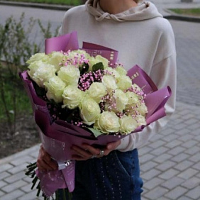 Букет из роз "Мондиаль" №161