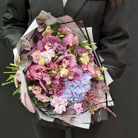 Авторский букет цветов № 119 - Фото 3