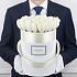 Голландские тюльпаны в шляпной коробке M - Фото 1