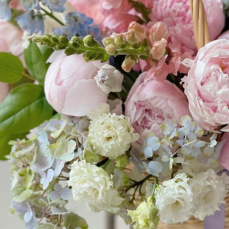 Корзина с цветами Luxury Flowers Летнее настроение - Фото 4