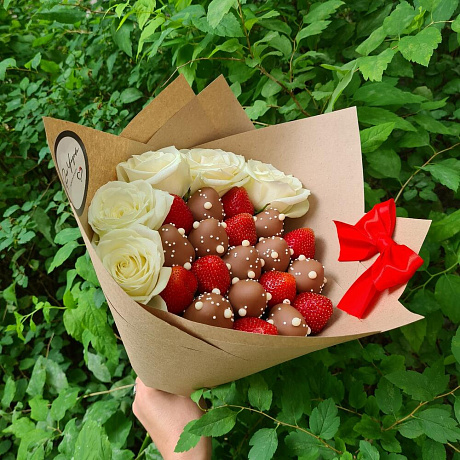 Букет цветов Приятное послание - Фото 3