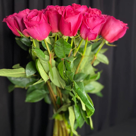 Букет из 25 роз длинных - Фото 2