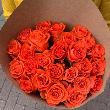 Букет цветов Orange slice - Фото 2