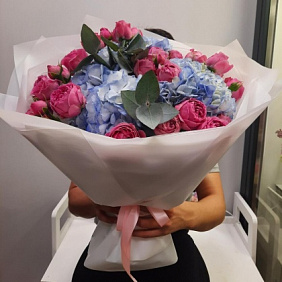 Авторский букет цветов № 213