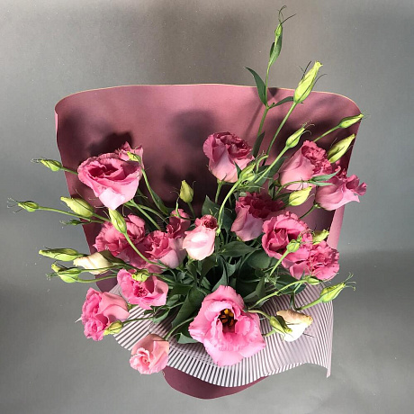 Букет Изящная эустома - Фото 3