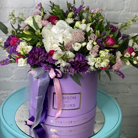 Коробка с цветами №360