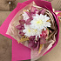 Букет с 3 розовыми орхидеями - Фото 4