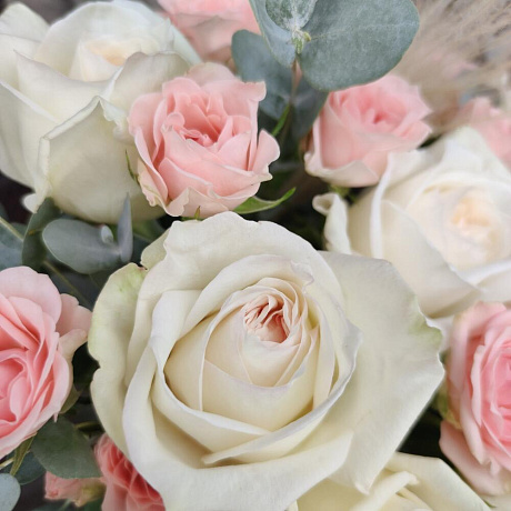 Букет цветов White O hara №160 - Фото 6