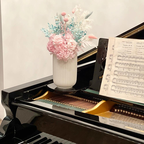 Интерьерная ваза с хлопком - Фото 3