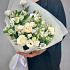 Букет цветов со вкусом M белый - Фото 4