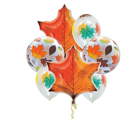 Композиция из шаров "Золотая осень"