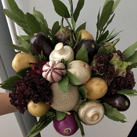 Букет цветов "К мясу номер 1" 25 см