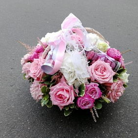 Букет цветов "Со вкусом Франции"