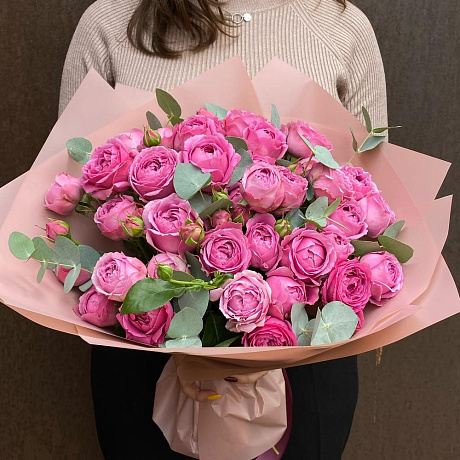 Роскошные пионовидные розы Мисти баблс - Фото 4