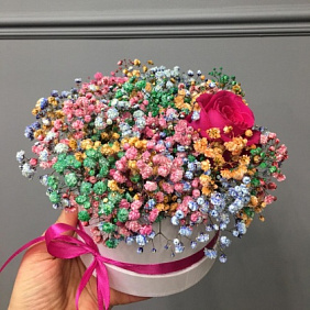 Цветы в коробке №953