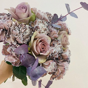 Букет цветов "Моккачино" №161