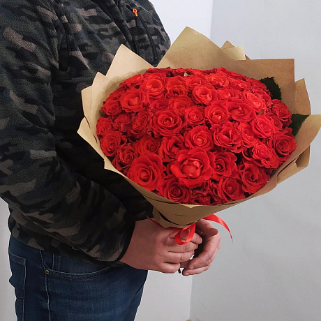 Букет из роз One love - Фото 2