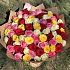 Микс ярких роз - Фото 1