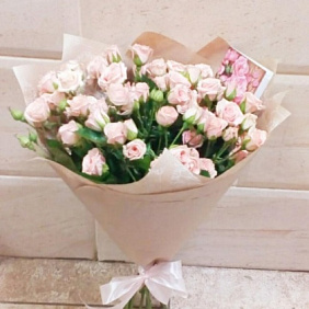 Кустовые розы №165