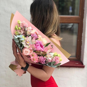 Букет цветов "Великолепие" №163