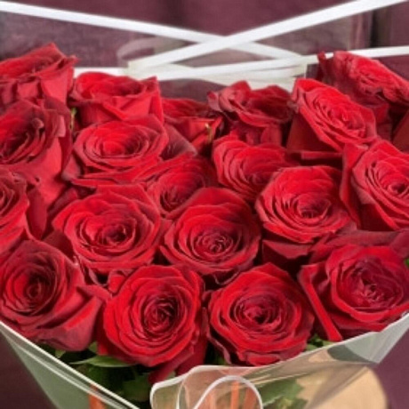 Букет из 21 розы Luxe - Фото 4