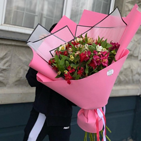 Букет Альстромерия микс №169