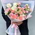 Букет цветов со вкусом M розовый - Фото 4