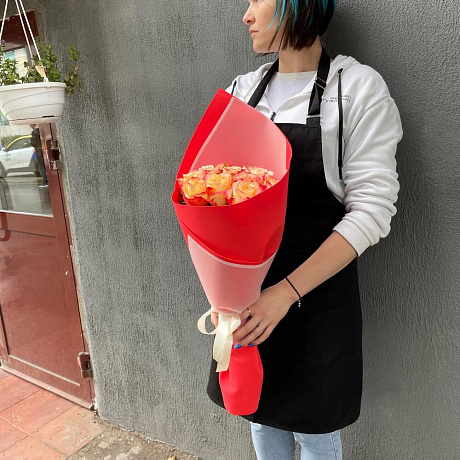 Букет Роз Кабарет Эквадор - Фото 2