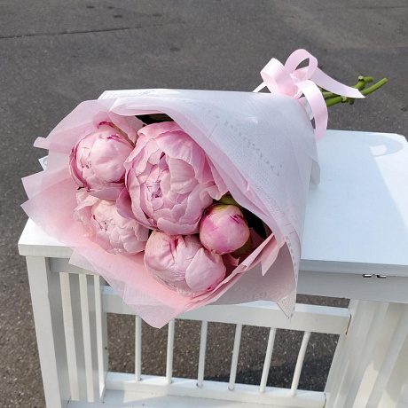 Букет цветов Малиновое мороженки - Фото 2