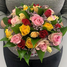 Букет цветов "Прекрасное настроение" №162